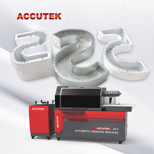 ACCUTEK AT5 letras automáticas de alta precisión que forman máquinas CNC para letreros de tienda muescas y doblador de rebordeado - Product Image 2