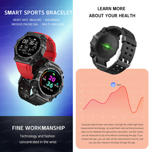 Đa chức năng 1.44 inch Màn hình tròn Heart Rate giá rẻ xem fd68 fd68s thể thao không thấm nước thông minh đồng hồ - Product Image 3