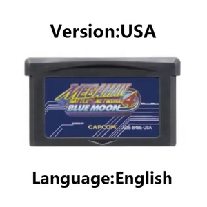 คาร์ทริดจ์เกม Mega Man GBA 32บิตการ์ดเกมคอนโซลวิดีโอเกม Mega Man ZERO 1-4 Mega Man Red Sun Blue Moon สำหรับ GBA - Product Image 4