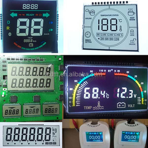 7 Segment Flüssigkeits anzeige elektronische Waage TN LCD-Panel Glas 3V Zebra Nummer LCD sieben Segment für Gas anzeige - Product Image 1