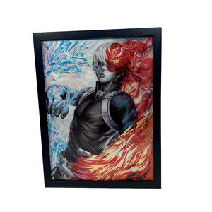 Dropshipping Nhân Vật Hoạt Hình 3D Dạng Thấu Kính Áp phích Tường Trang Trí Nội Thất 3D Dạng Thấu Kính In Ấn Anime Poster 3D In Tường Nghệ Thuật - Product Image 3
