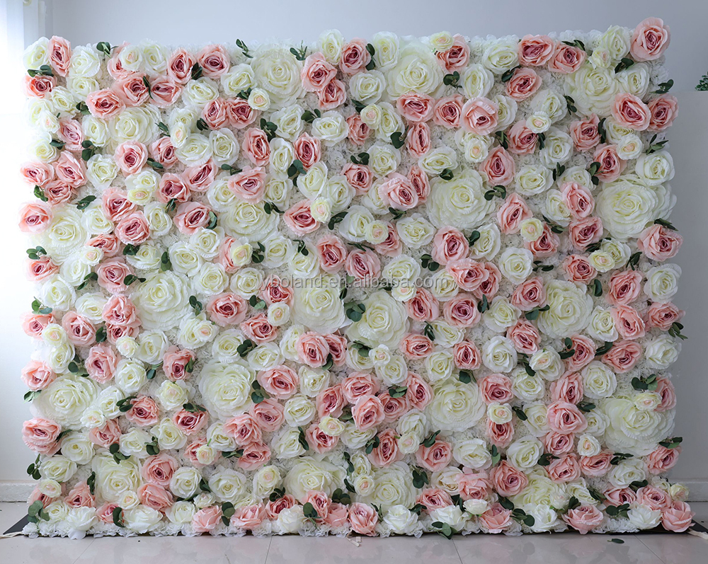 05 # Grand mur de fleurs de Rose
