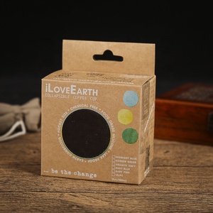 <strong>Custom</strong> Printed Kraft Paper Hanger Tab Tuck End Product <strong>Box</strong> <strong>with</strong> Die Cut <strong>Window</strong> <strong>Display</strong> Usage - Product Image 2