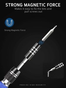 <strong>63</strong> in 1 Precision Magnetic Driver Electronics Repair <strong>Tool</strong> <strong>Kit</strong> Steel Handle Screwdriver Set for iPhone &amp; Tablet OEM Customizable - Product Image 2
