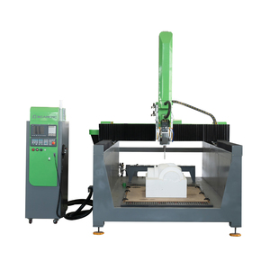 Enrutador de espuma de poliestireno CNC para carpintería 3D de gran formato de 4 ejes 2040 2030 Motor Atc Core máquina moldeadora de tabla de surf Control Syntec - Product Image 6