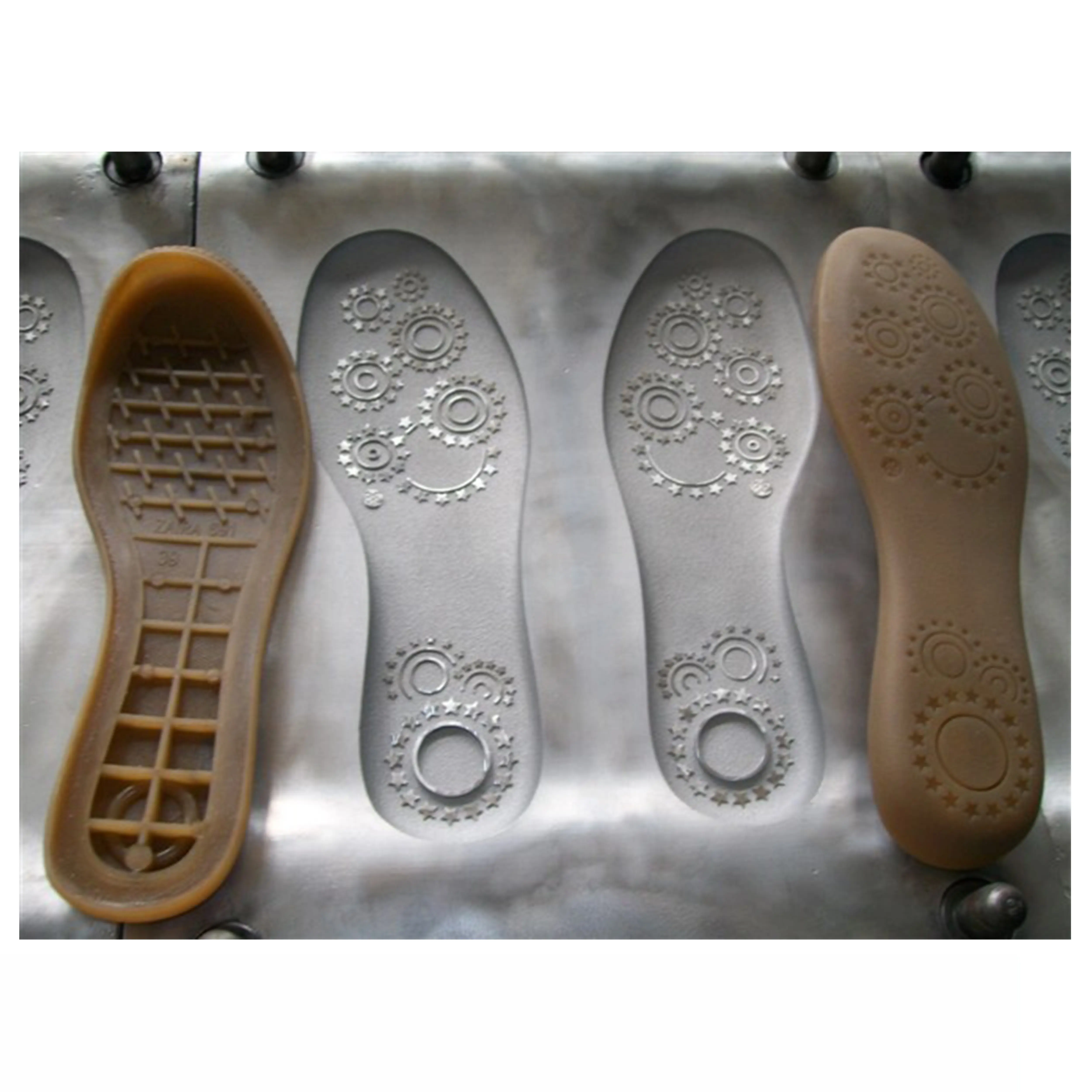 Molde de molde para suelas de zapatos de espuma de poliuretano de alta calidad