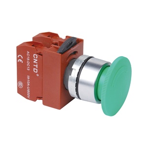 CNTD C2PNM3 fungo auto-Resetting testa del selettore rotante che si blocca con avvio momentaneo illuminato interruttore a pulsante di arresto di emergenza - Product Image 5