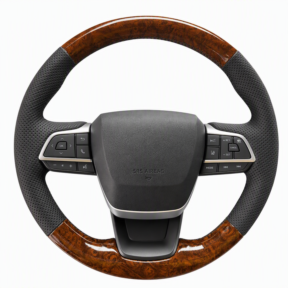 Black & Wood Grain