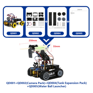 Robot linking 4WD Robot Car Lernspiel zeug Robotics Kit Robot Kit für Arduino