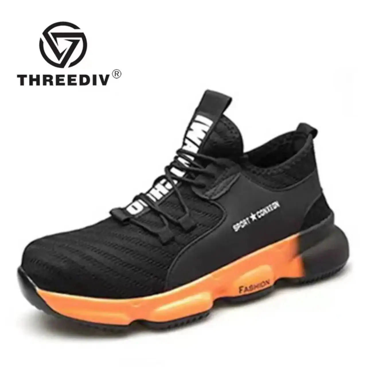 THREEDIV Factory Customized 2023 Good Prices Stab Proof Casual Chef Safety Sport Shoes