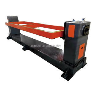 500kg Auto Welding Positioner Single-axis Head and Tailstock Positioner Work with <strong>Robot</strong> <strong>Arm</strong>