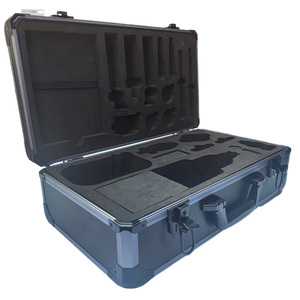 Nhà máy tùy chỉnh k-góc nhôm hộp công cụ Cặp cứng Mang trường hợp công cụ với EVA bọt tùy chỉnh kích thước vật liệu nhựa - Product Image 5