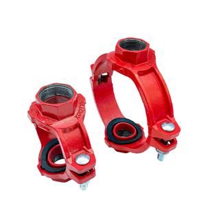螺纹机械交叉接头球墨铸铁，设计用于防火/燃油管道系统 - Product Image 4