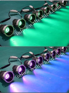 12 Вт RGBW DMX 512 потолочный светодиодный прожектор DC24V downlight клавиатура RGB светодиодный светильник для бара ночного клуба - Product Image 5