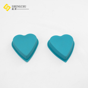 Sevgililer günü yaratıcılık DIY kek kalıp küçük isıya dayanıklı kullanımlık aşk kalp şekli silikon tost kek kalıp pişirme için - Product Image 3
