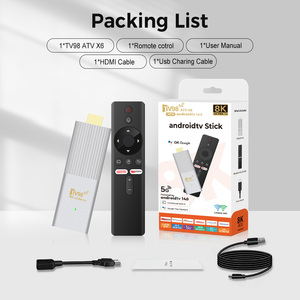 Android akıllı TV çubuk mini PC 8K HD çift frekanslı android 14 ses uzaktan kumanda android tv çubuk mini PC s son sürümü - Product Image 6