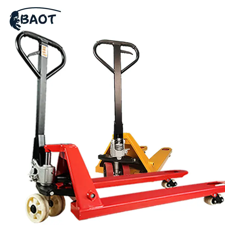 Hand wighting pallet jack hydraulic electric pallet truck with scale Simple hand pallet jack forklift