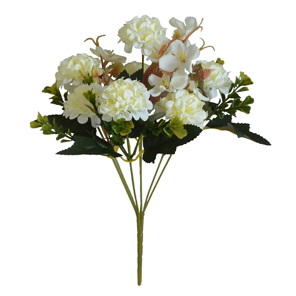 Commercio All'ingrosso di alta Qualità di Seta Artificiale Fiori Decorativi Bouquet Da Sposa