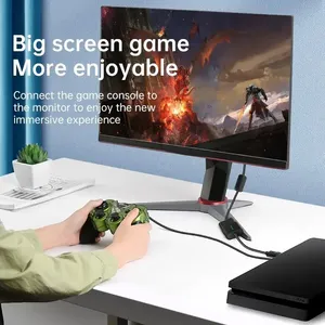Llano Display Port DP a VGA adaptador DisplayPort macho a VGA hembra HD 1080P 60Hz Convertidor para PC ordenador portátil TV Monitor - Product Image 4