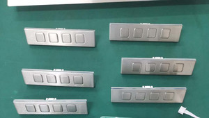 Benutzer definiertes Layout Industrielle Metall tastatur Funktionelles Metall Ziffernblock 4 Tasten Numerische Edelstahl tastatur - Product Image 5