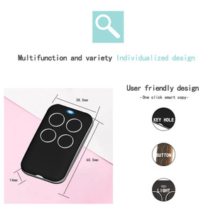 Prezzo di fabbrica IP56 rolling code duplicatore multi frequenza 280-868mhz duplicatore apriporta per garage telecomando rf muslimah - Product Image 4