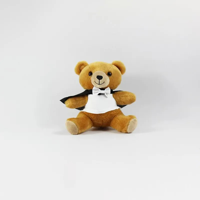 Regalos populares Animal creativo OEM Oso de peluche de juguete personalizado con traje de cola de golondrina Ropa para niños