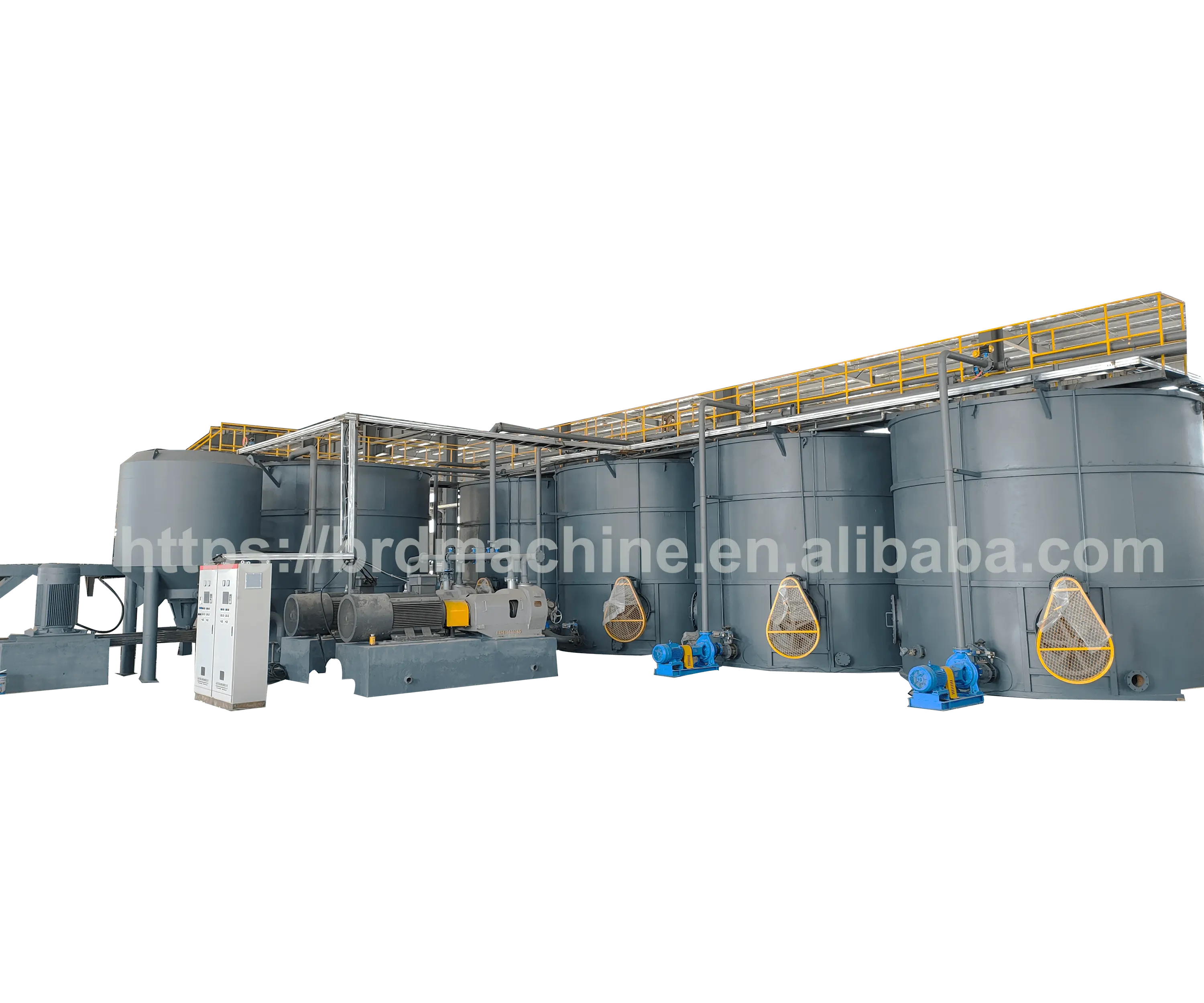 Linha de produção de chapa de silicato de cálcio para telhados de fibra de cimento