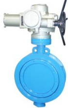 Gofret bağlı EPDM yumuşak mühürlü eksantrik tasarım özel sıvı taşıma için esnek akış ayar kelebek vana - Product Image 3