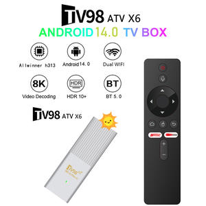 Thông minh tv98 H313 Set-Top Box 2.4G + 5G Wifi Quad Core cánh tay Cortex-A53 Mali-G31 MP2 2/8G 2/16G OS Android 14 4K TV 4 tháng 2GB hộp - Product Image 3