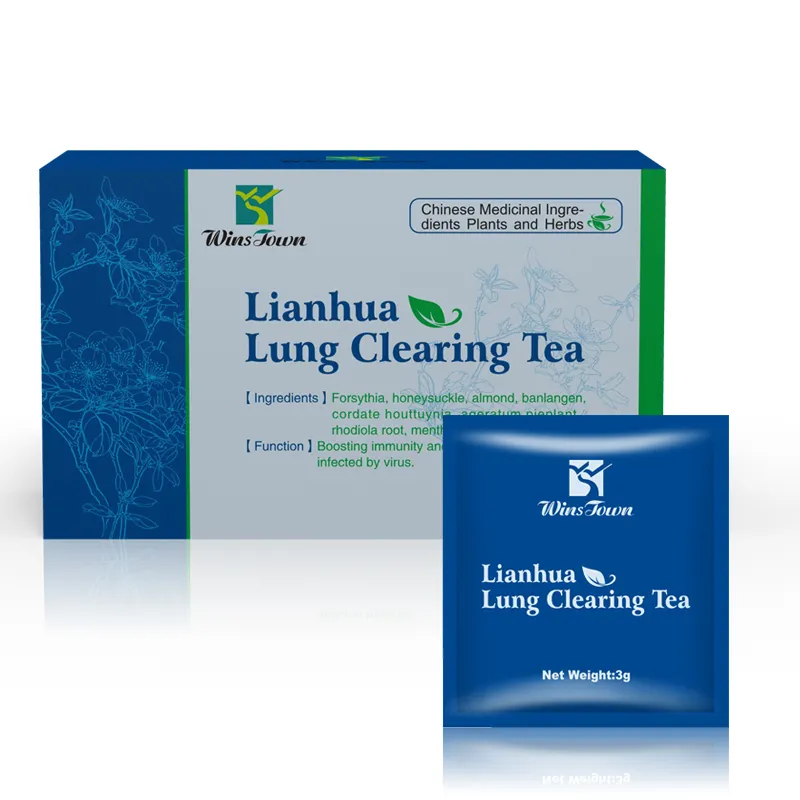 Offre Spéciale lian hua plantes à base de plantes chinoises naturelles lianhua qing wen thé de désintoxication du poumon compensation booster immunitaire