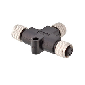 OEM ODM M8 T-shape Male Female <strong>3</strong>/4 Pin Waterproof Automotive Connectors 5B 6P T-Type <strong>3</strong> <strong>Way</strong> Splitter Model M12 <strong>5</strong> Pin Din Adaptor - Product Image 6