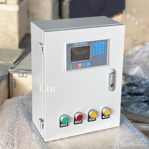 流量计用自动停止电磁阀24V 220V 380V液晶脉冲输出化学水液流量批量控制器 - Product Image 2