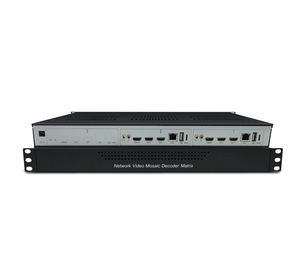 Codificador de decodificación de cámara IP 4k @ 60Hz H.265 +/H.265/H.264, 6 pantallas, decodificador de vídeo en red Ultra-HD - Product Image 1