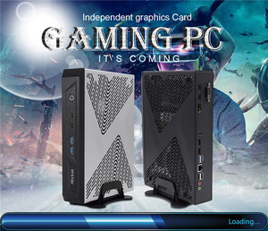 HYSTOU Escritorio de juegos PC Intel Core I5 9400F ganar 10 Pro Wifi BT Mini computadora - Product Image 2
