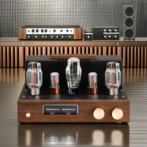 แอมพลิฟายเออร์หลอดสุญญากาศ KT88ระดับโลกสำหรับการฟังเพลงไฮไฟด้วยอินเตอร์เฟซที่เข้มข้นและการปรับแต่งเฉพาะตัว - Product Image 2