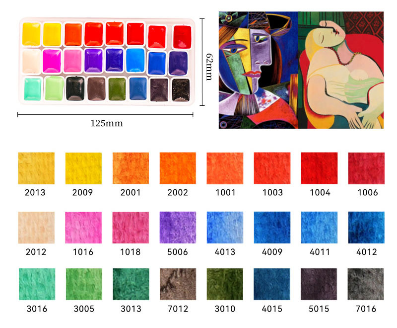 24-color picasso scheme