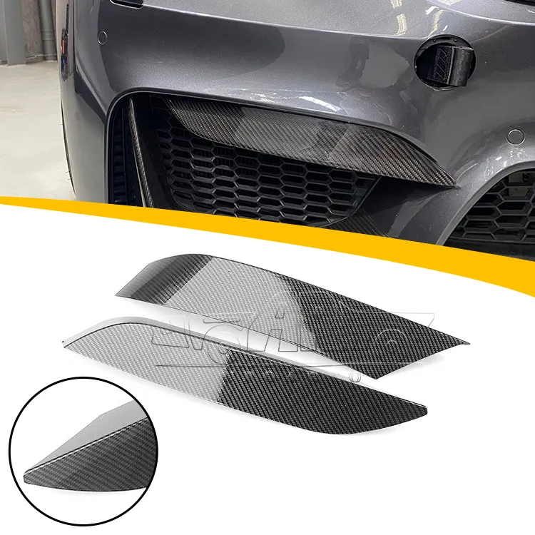Yeni ürün ABS karbon Fiber ön tampon yan hava firar göz kapağı kapak BMW F80 M3 F82 M4 için 2014 2015 2016 2017 2018 2019 2020