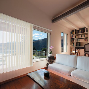 OEM Custom Vertical Stripe Automatic Smart Solid Plain <strong>Window</strong> Dream Curtain Blinds for <strong>Window</strong>