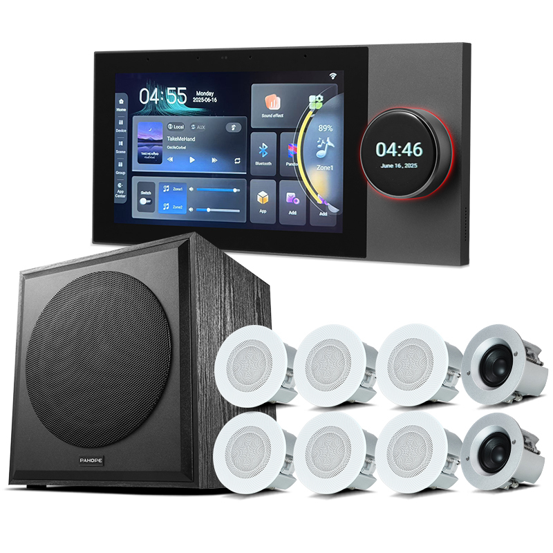 7" smart host + 2.5"Super horn *8+10"Powered subwoofer