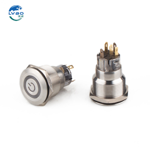 LVBO Waterproof <strong>Push</strong> <strong>Button</strong> <strong>Switch</strong> Momentary <strong>Latching</strong> Metal <strong>Push</strong> <strong>Button</strong> <strong>Switch</strong> 22mm Latch Light <strong>Switch</strong> - Product Image 6