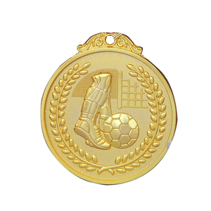 Mit Weizen ohren rot weiß blau Band Goldmedaille benutzer definierte Medaillen - Product Image 6