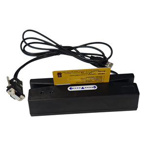 Toptan RFID RS232 arayüzü şerit kart okuyucu 3 parça tokatlamak kart okuyucu manyetik kart okuyucu - Product Image 3