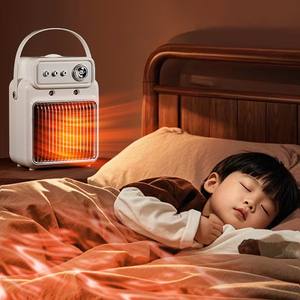 CE Low Noise 1200W Humidifier <strong>2</strong> in 1 Portable <strong>Heater</strong> for Bedroom Mini Electric <strong>Heater</strong> Fan Safe Space <strong>PTC</strong> Fast Heating Fan <strong>Heater</strong> - Product Image 2