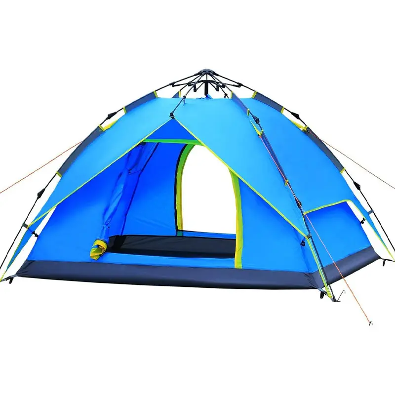 제조사 200*200*140cm 야외 방수 방풍 팝업 가족 캠핑 텐트 휴대용 캠핑 텐트