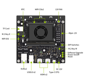 12G 20TOPS Edge Computing para proyectos de IA Kit de desarrollador Sistema de placas de desarrollo integrado