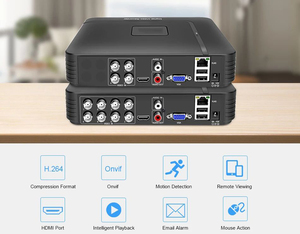เครื่อง5MP 4CH Mini DVR Xmeye VMS 5MP 4CH H.265ระบบเสียงออกสำหรับรักษาความปลอดภัยเครื่องบันทึกวิดีโอเฝ้าระวังตรวจสอบใบหน้า4CH - Product Image 5