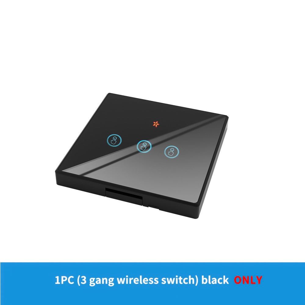 Black - 3 gang