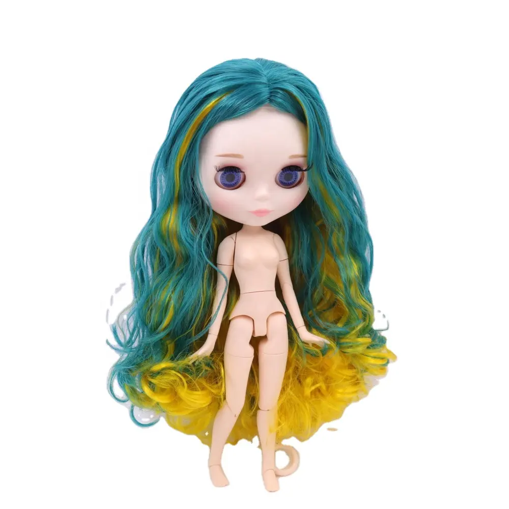 ICY DBS Blyth plastic 1/6 bjd azone body bjd dolls for girls fai da te match doll dress gift toys