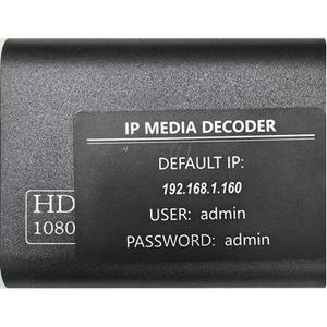 HDMI CVBS dekoder dönüştürücü için MPEG2 H.265 MINI IP - Product Image 1