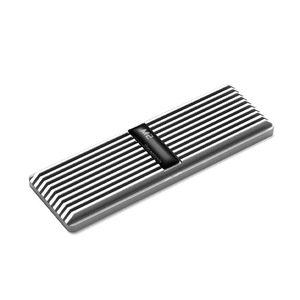 カスタムファンレス押し出しアルミニウムヒートシンク2280 nvme ssdヒートシンクゲーム用コンピューター用 - Product Image 2